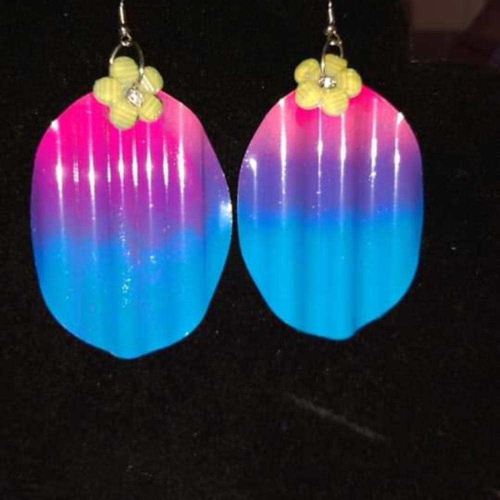 3 pair pierced  earrings